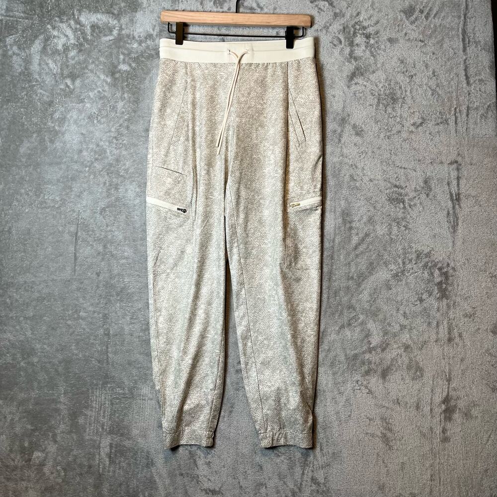 Athleta Venture Printed Athletic Pantsâ Size 2 Gray & White Women's